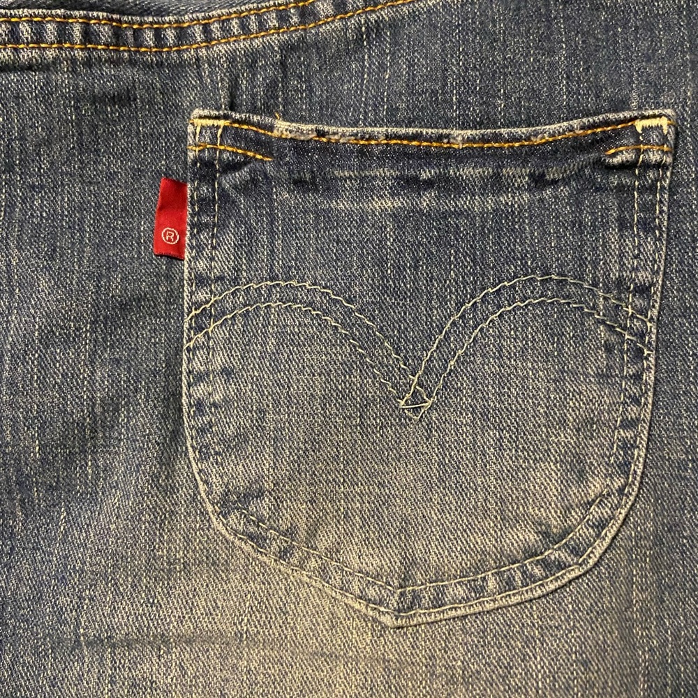 Levi's Blue Denim Maxi Skirt - Picture 3 of 5